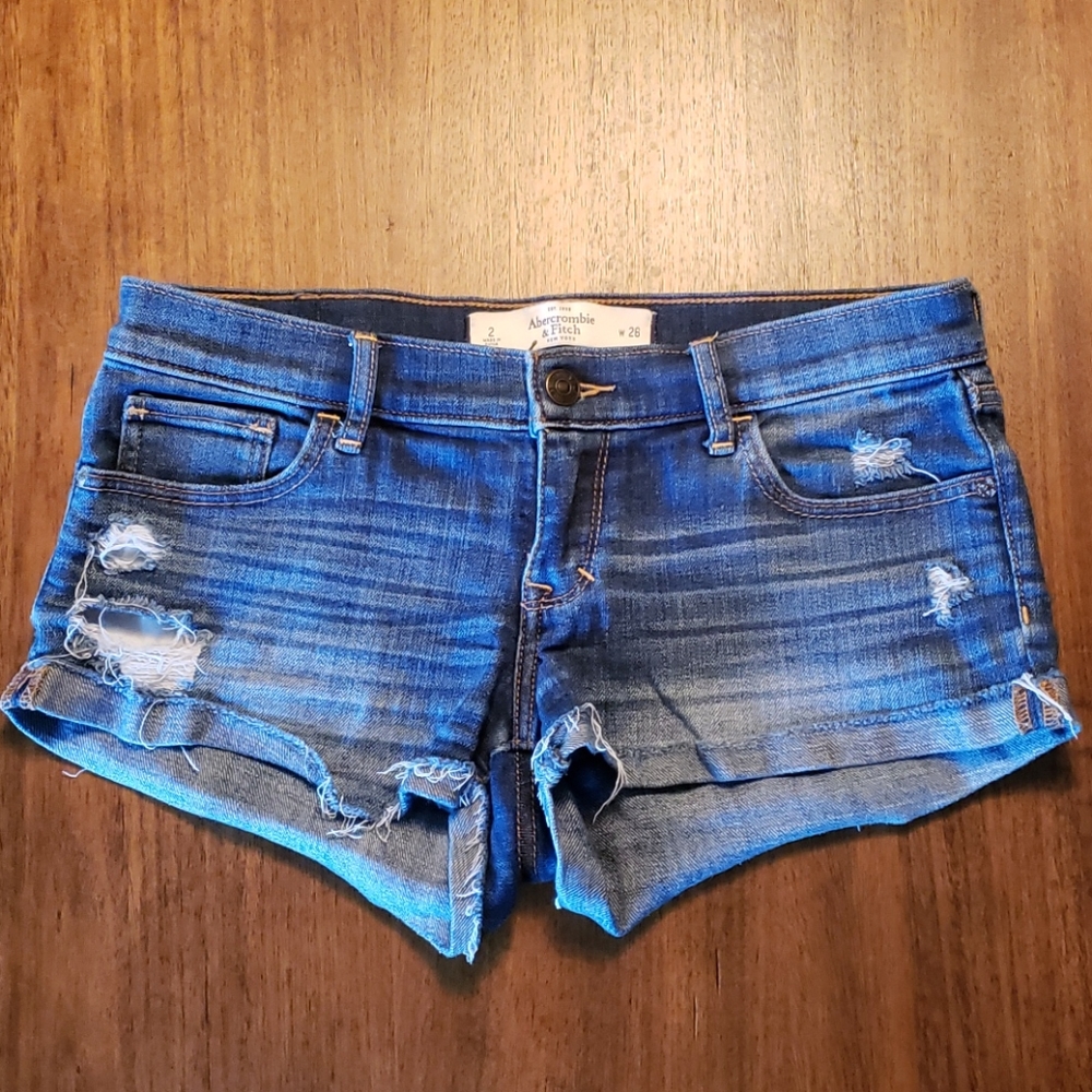 A&F Shorts cotton+stretchy